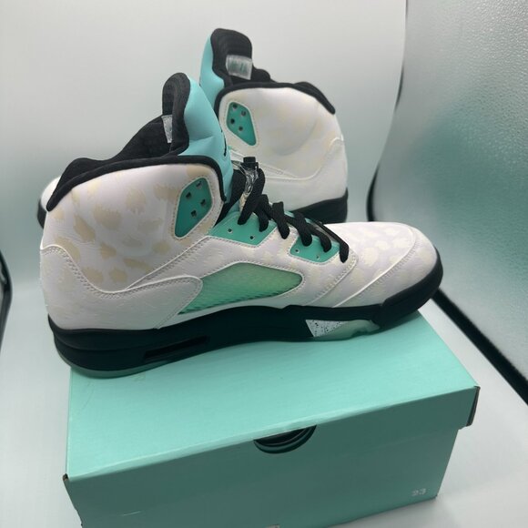 Jordan 5 Retro Island Green (2019) (size 11) - Picture 5 of 10